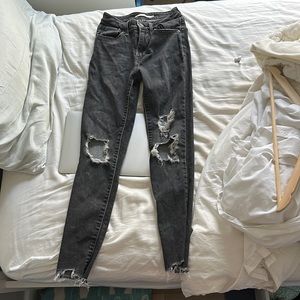 high rise skinny jeans levi's